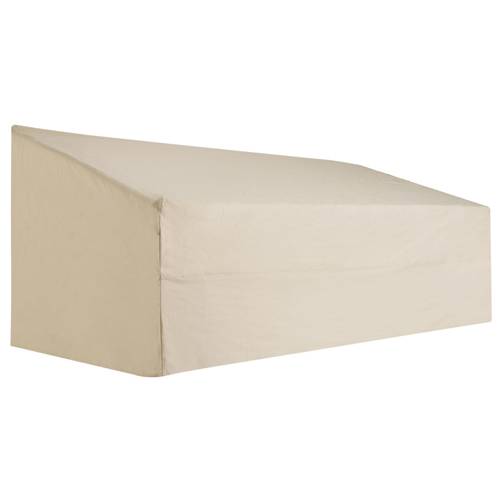 Outsunny Sofa Cover: Waterproof 600D Oxford Cloth, Large Patio Furniture Protector, Beige, 218x111x63-101cm | Aosom UK