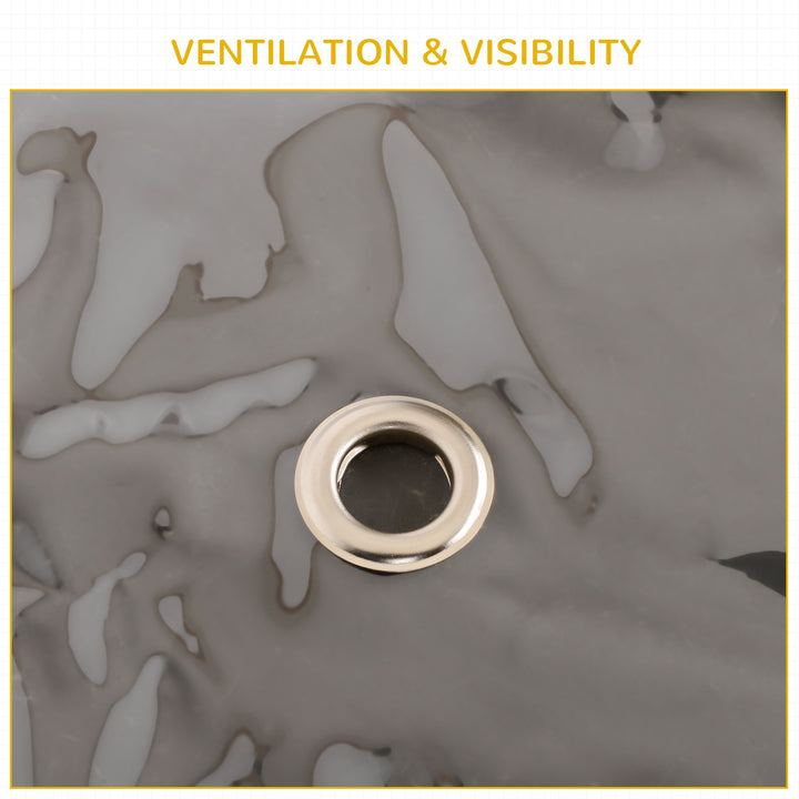 MCL Rabbit Hutch Cover, Water-Resistant Pets Cage Protector, Breathable Guinea Pig Cage Cover - Brown