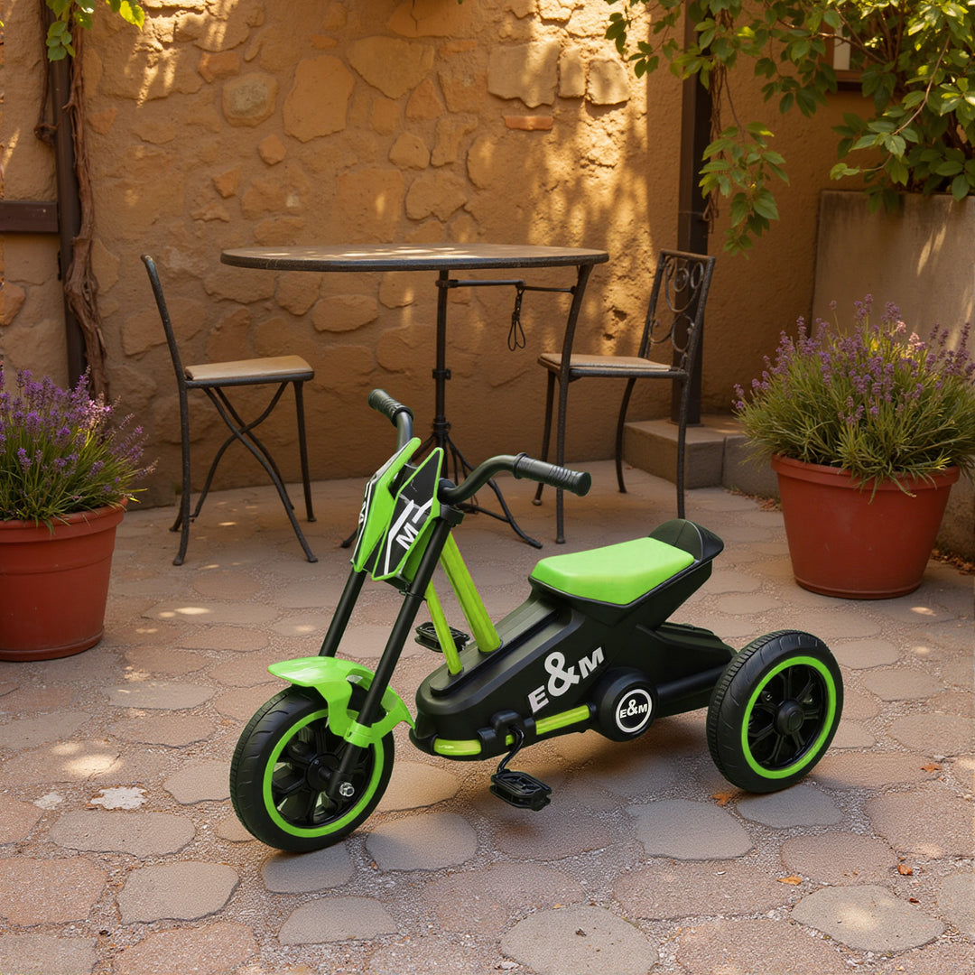 Kids Tricycle Baby Trike, Kids Trike with Pedal, 3 Wheel Toddler Balance Bike for Indoor Outdoor Use