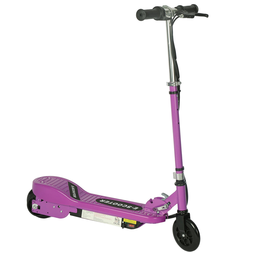 MCL Foldable Electric Kids Scooter, Ride-on for Ages 7-14 Years, Purple