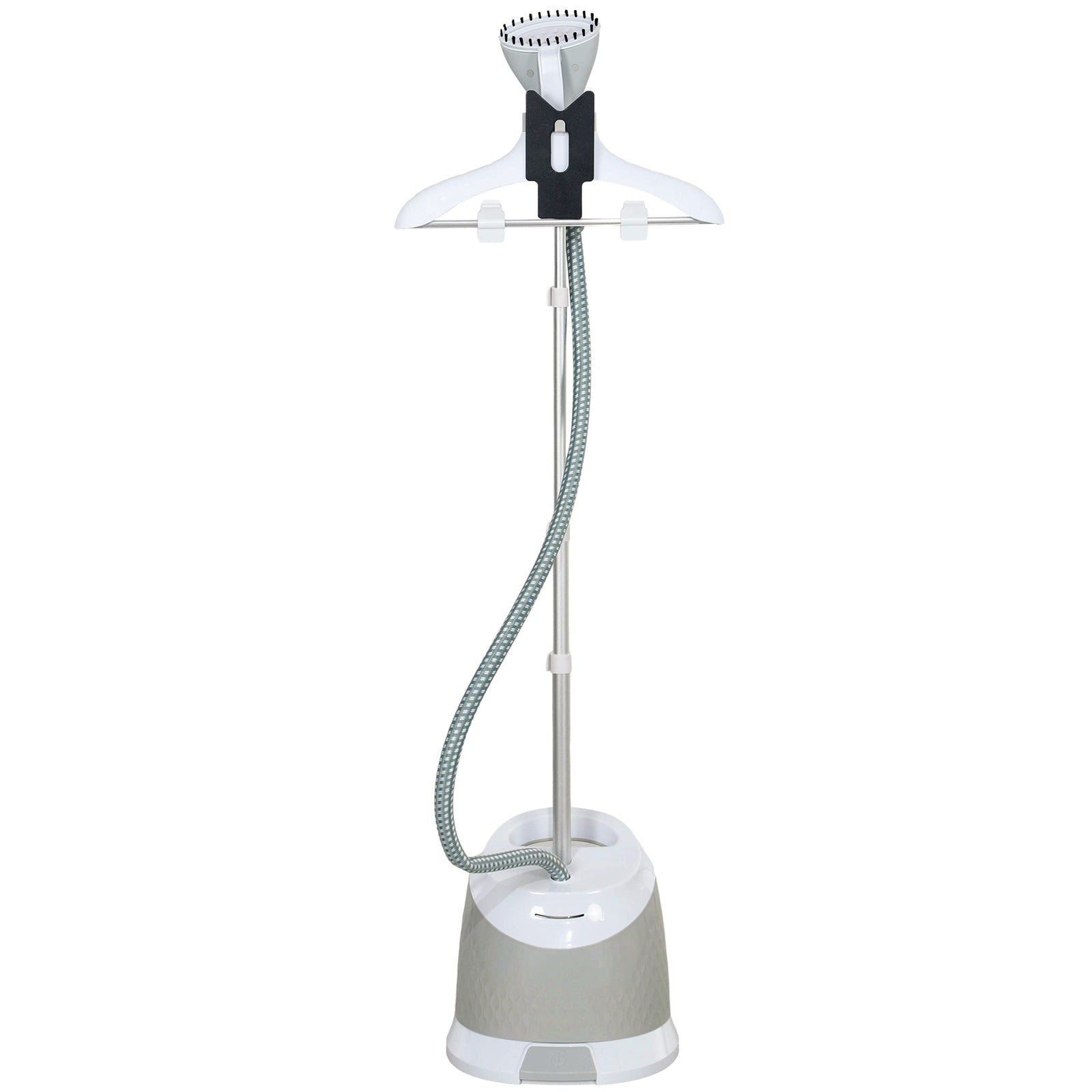 1800W Standing Clothes Steamer, with Accessories - Grey