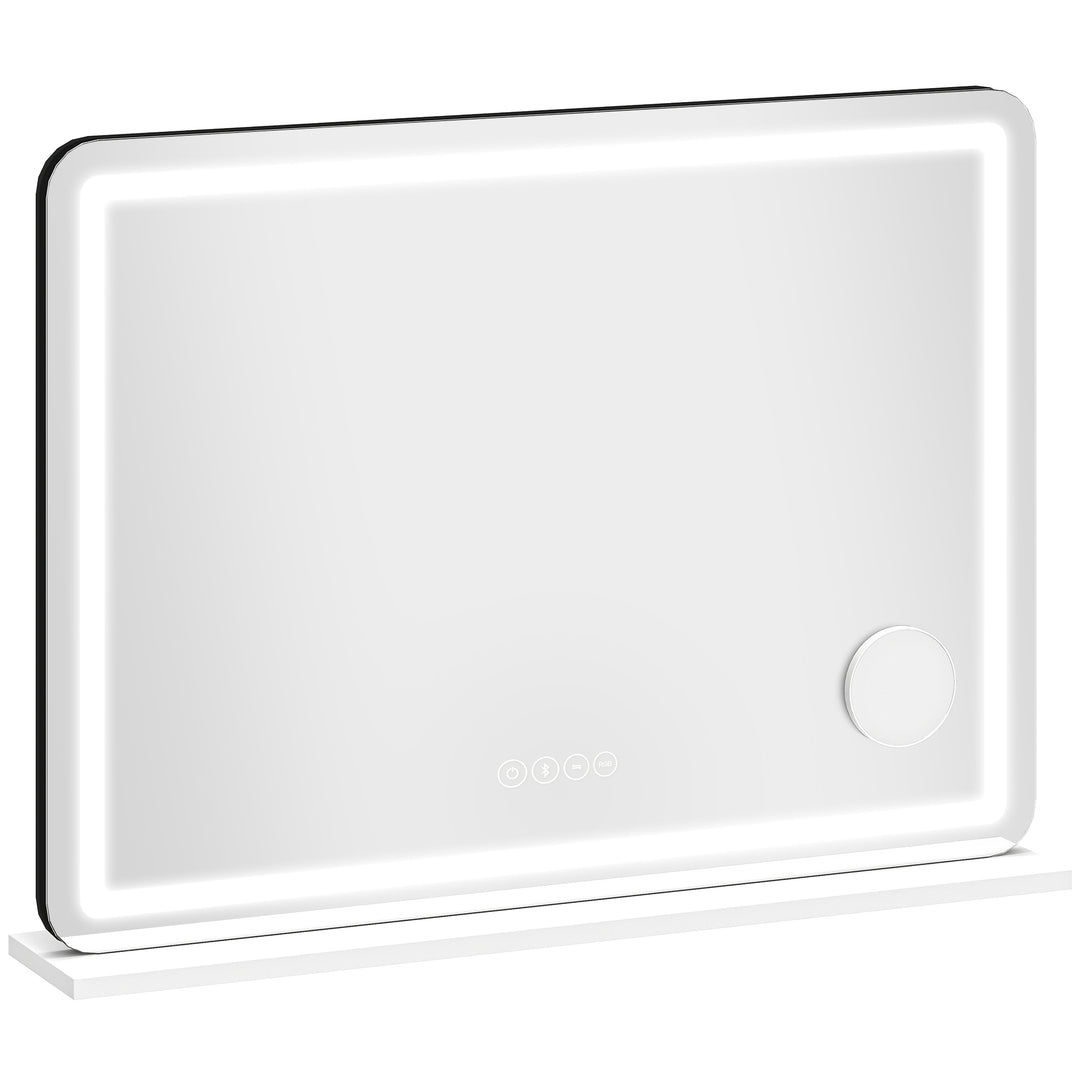 Vanity Mirror with Lights, Dimmable Makeup Mirror with Adjustable Colo