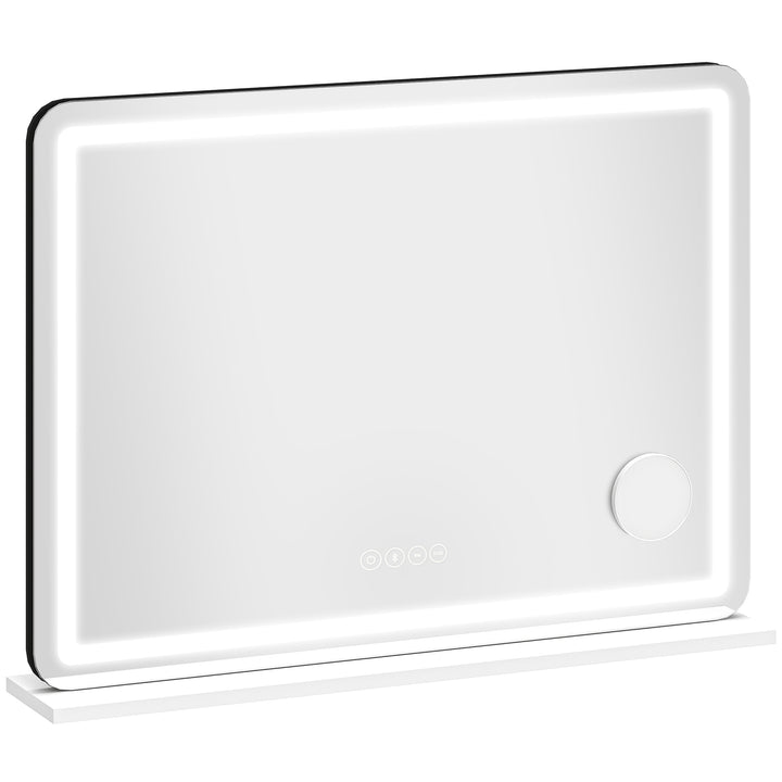 Vanity Mirror with Lights, Dimmable Makeup Mirror with Adjustable Colo