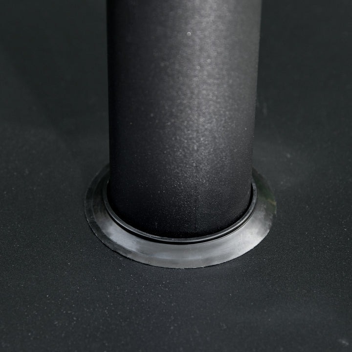 11kg Square Cement Parasol Base Concrete Umbrella Weight Stand Holder Patio Outdoor Garden Black