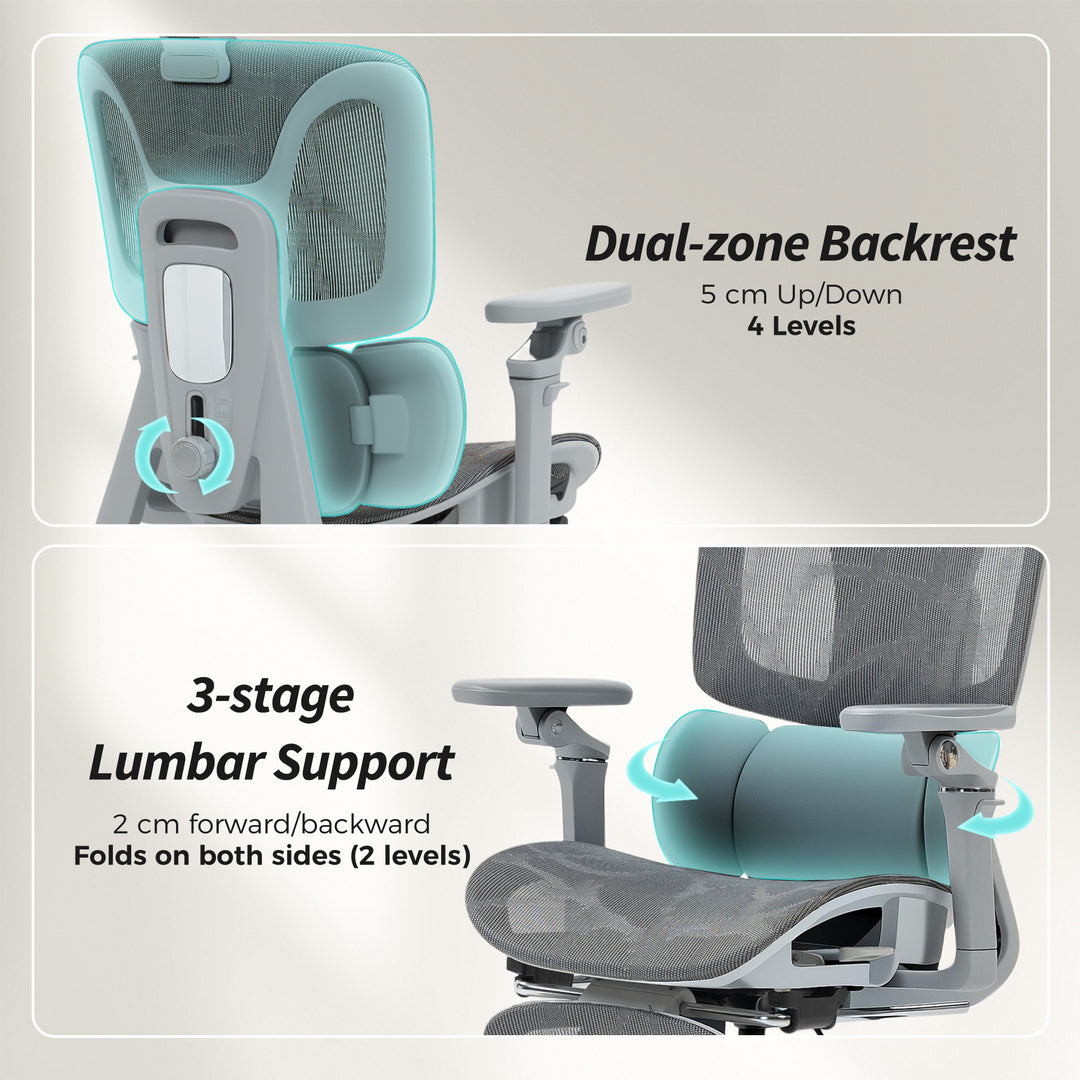 Ergonomic Office Chair, High Back Mesh Desk Chair