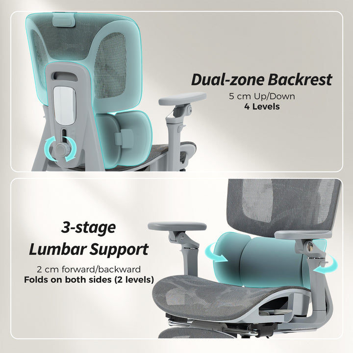 Ergonomic Office Chair, High Back Mesh Desk Chair