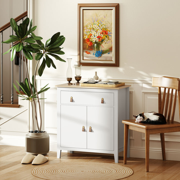 Farmhouse Style Sideboard - White