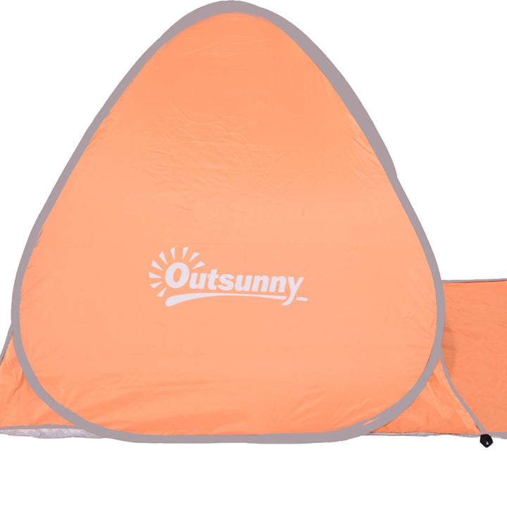 MCL 2 Person Pop Up UV Shelter Shade-Orange