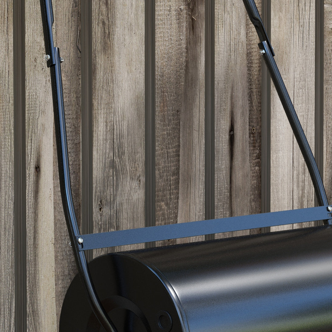 MCL Heavy Duty Garden Lawn Roller Push Tow Water Sand Filled 46L Equipment Manual Push Rolling Drum