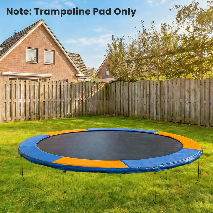 8FT Trampoline Spring Cover, Plastic Trampoline Pad Replacement Safety
