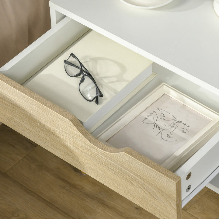 MCL Set of 2 Bedside Table with Drawer and Shelf
