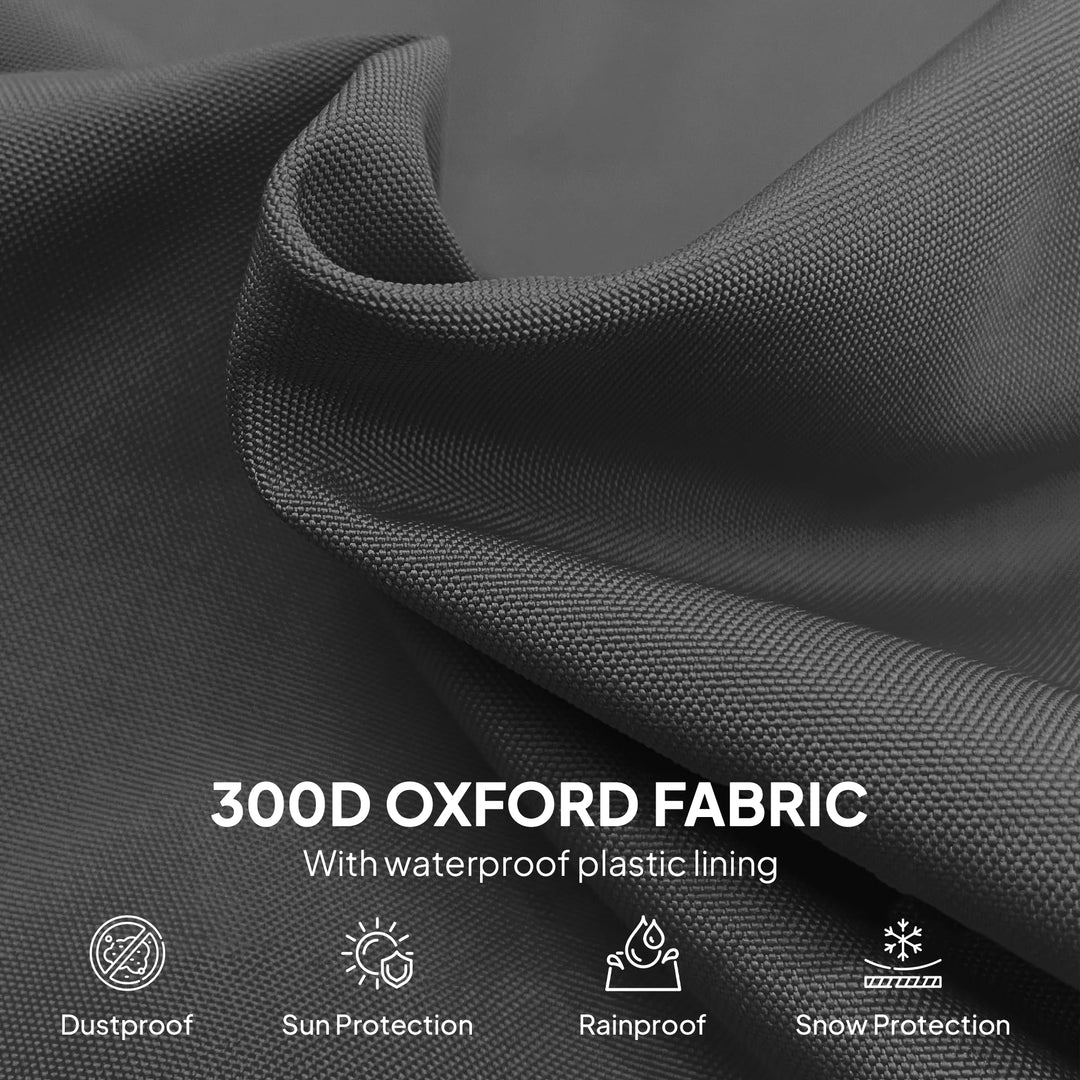 Parasol Cover, 300D Oxford Cantilever Umbrella Cover Fit for 2-4m - view 5