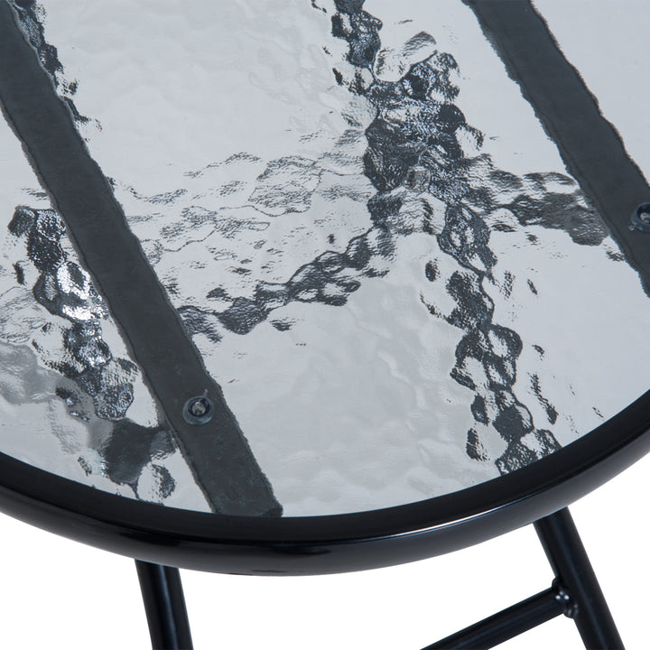 MCL Three-Piece Rocking Chair Garden Bistro Set - Beige