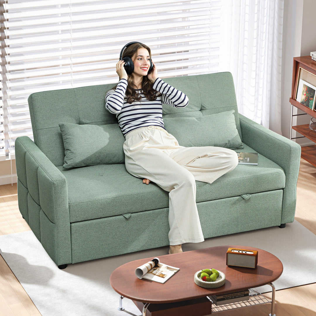 Three-Way Two-Seater Sofa Bed