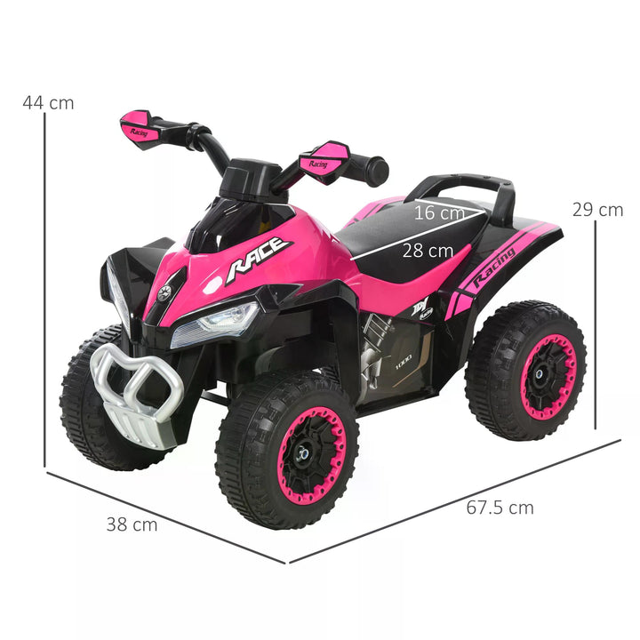 HOMCOM Ride on Toy for Kids 4 Wheel Foot