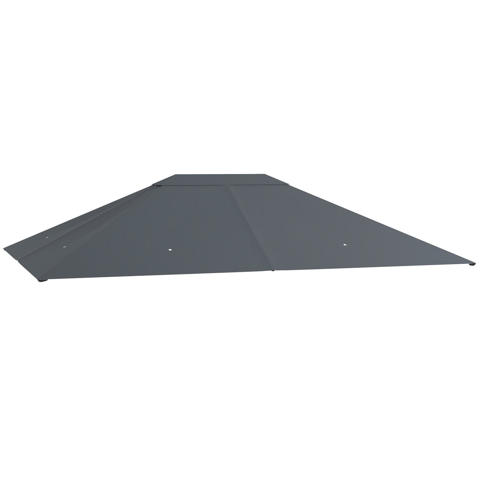 3 x 4m Gazebo Canopy Replacement Cover, Gazebo Roof Replacement (TOP COVER ONLY), Dark Grey