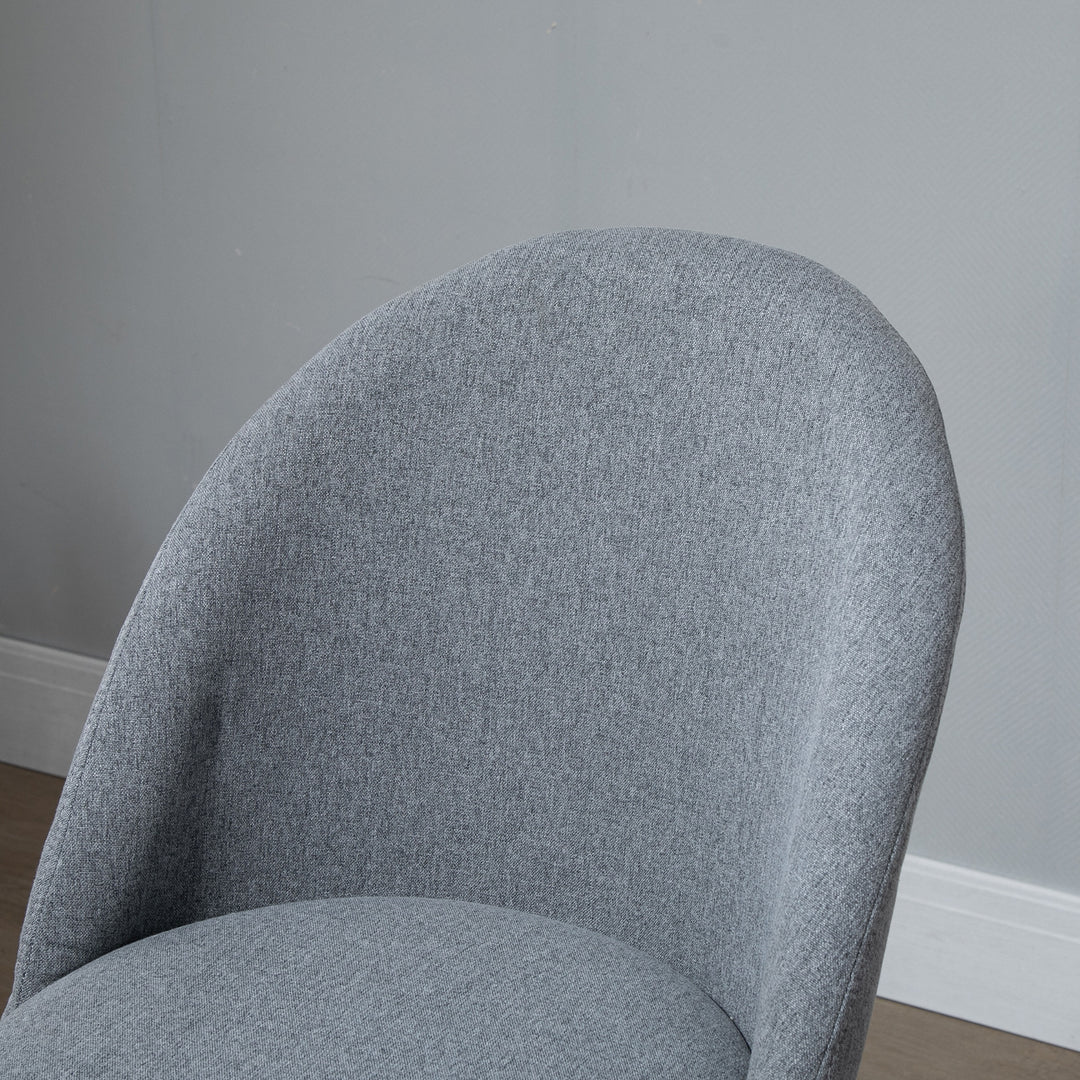 Ergonomic Drafting chair Adjustable Height w/ 5 Wheels Padded Seat Footrest 360° Swivel Freely Comfortable Versatile Use For Home Office - Grey