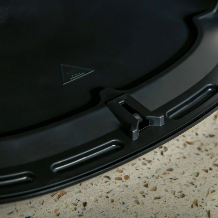 MCL 4.5L Air Fryer, 1500W Air Fryer Oven with Rapid Air Circulation, Adjustable Temperature, Timer and Nonstick Basket for Oil Less or Low Fat Cooking, Black