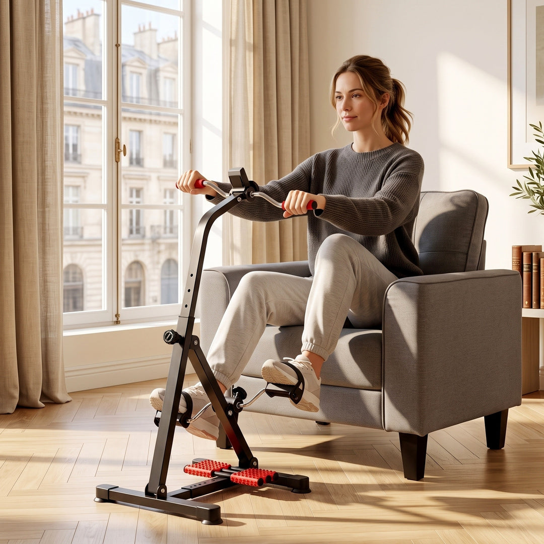 Portable Exercise Bike for Home Pedal Exerciser Height-adjustable 56L - view 2