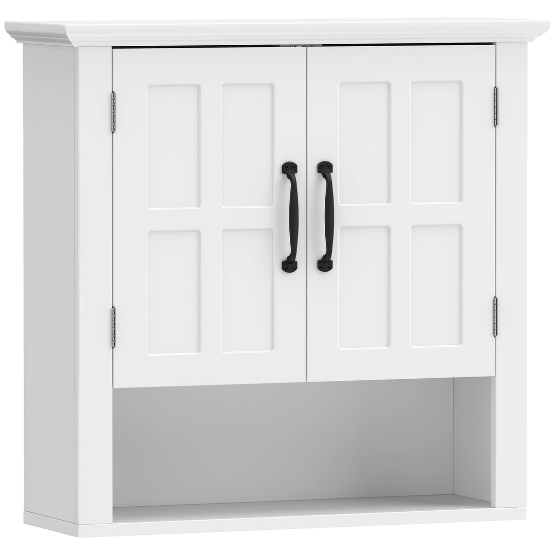Bathroom Wall Cabinet, Medicine Cabinet, Kitchen Cupboard with 2 Doors