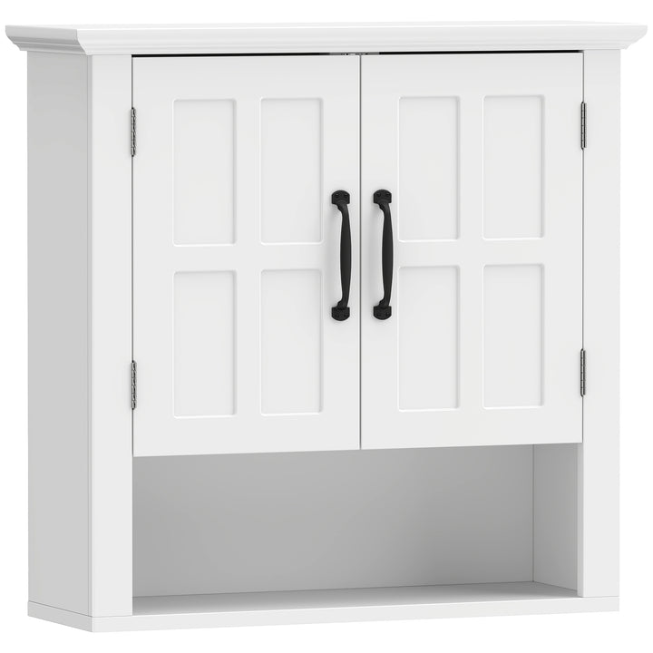 Bathroom Wall Cabinet, Medicine Cabinet, Kitchen Cupboard with 2 Doors