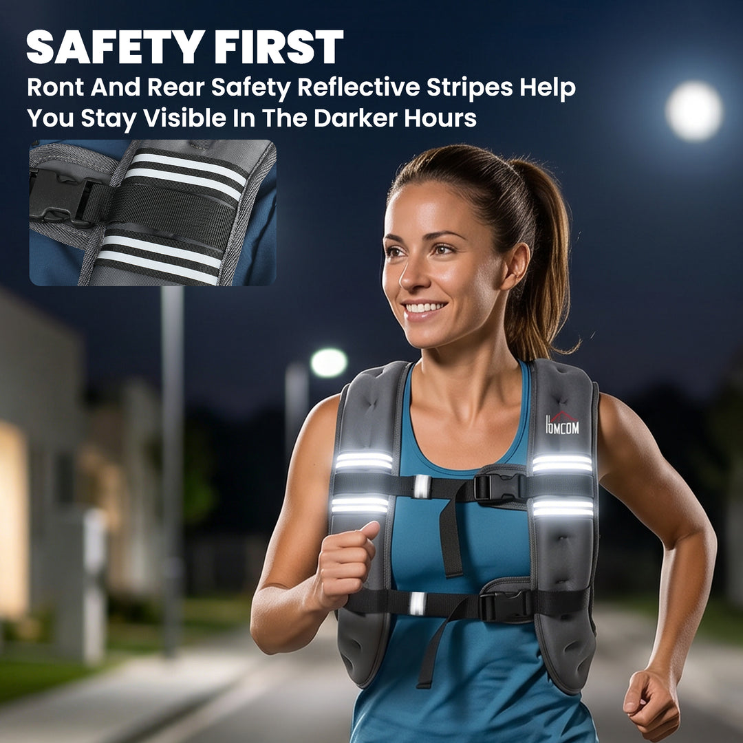 5KG Weighted Vest, Running Weight Vest with Adjustable Strap, Convenie