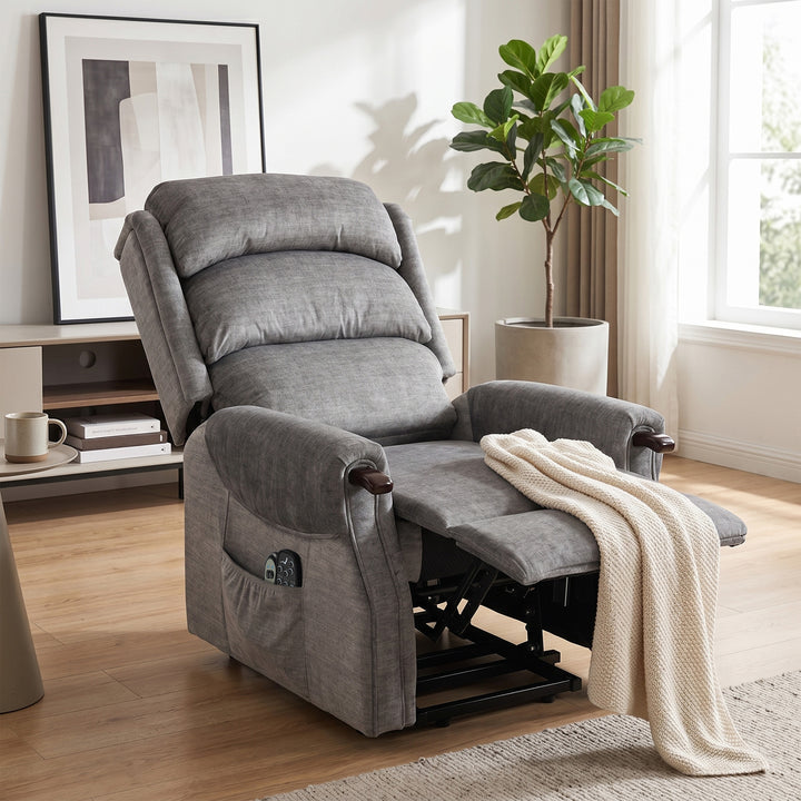 Power Lift Recliner with Vibration Massage and Heat, Lift Chair for Ta