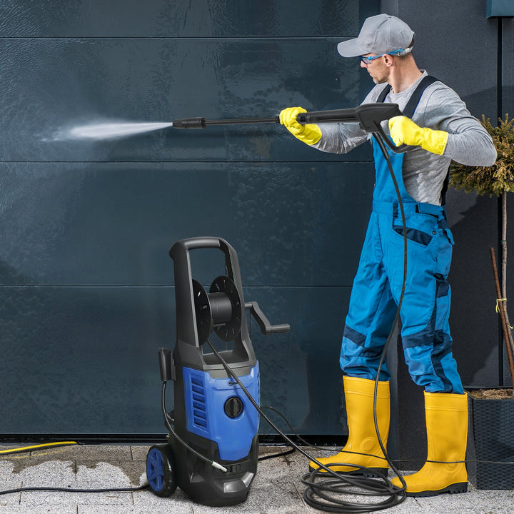2200W High Pressure Washer, 170 Bar Pressure Washer with Adjustable No
