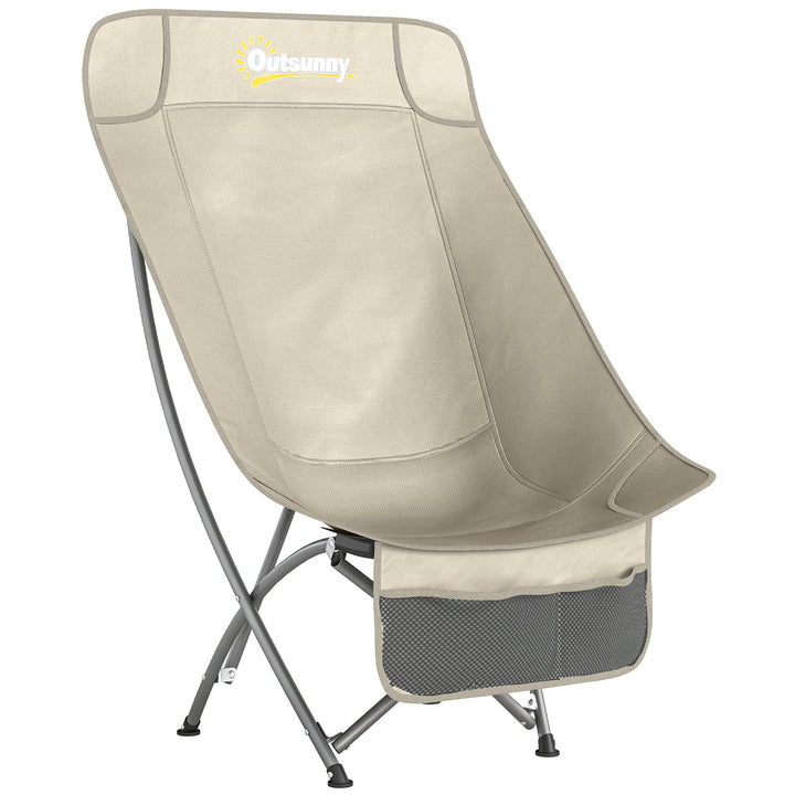 Camping Chair for Adults Heavy Duty Folding Camp Chair with Side Pocke