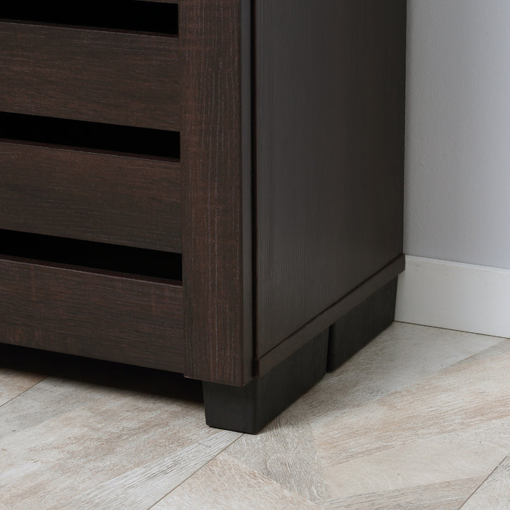 15 Shoe Storage Cabinet - Wood-Effect