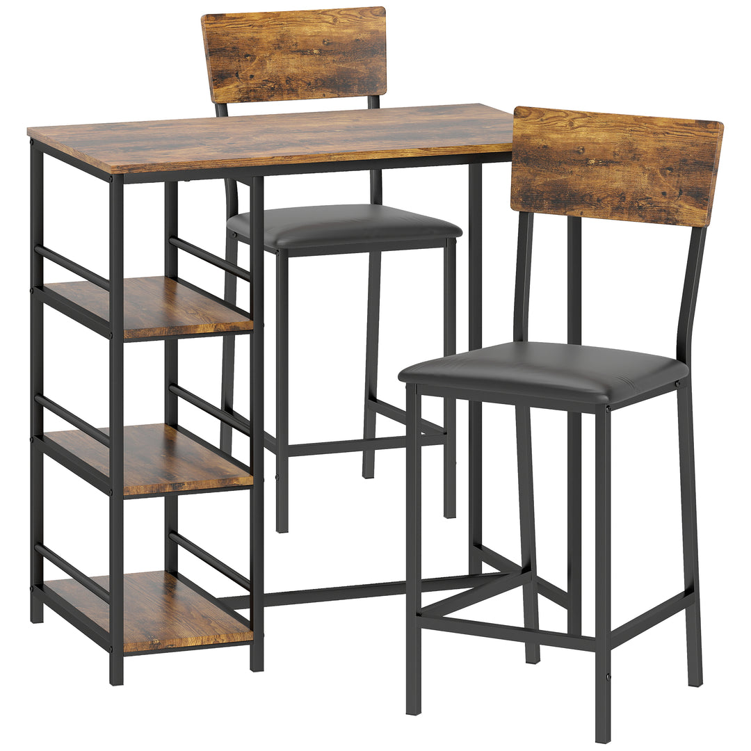 Three-Piece Compact Bar Table Set