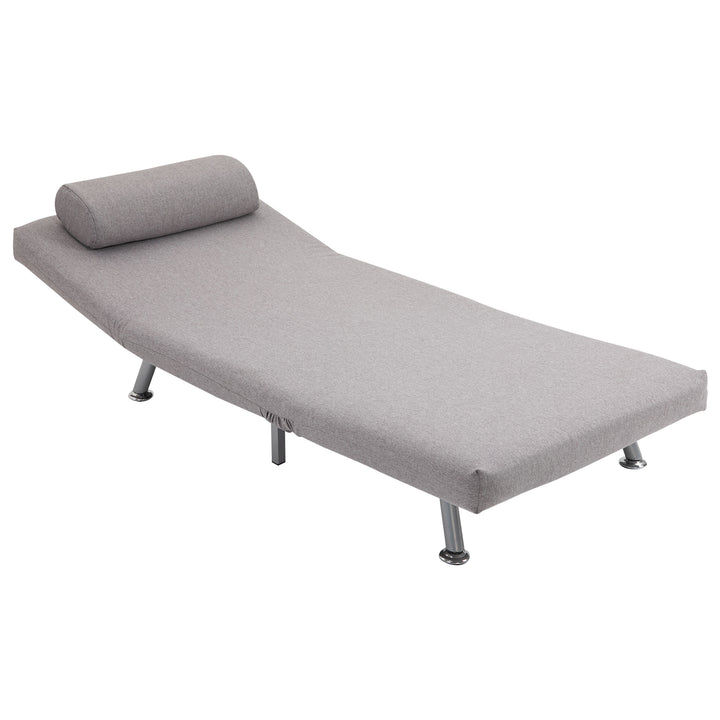 MCL Adjustable Back Futon Sofa Chair - Grey
