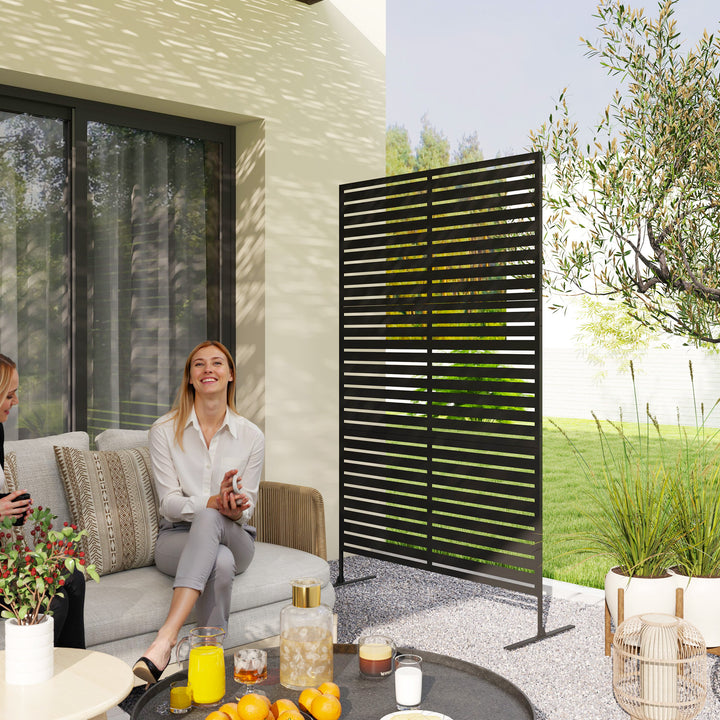 Decorative Privacy Fence Screen, Metal Outdoor Privacy Screen Climbing