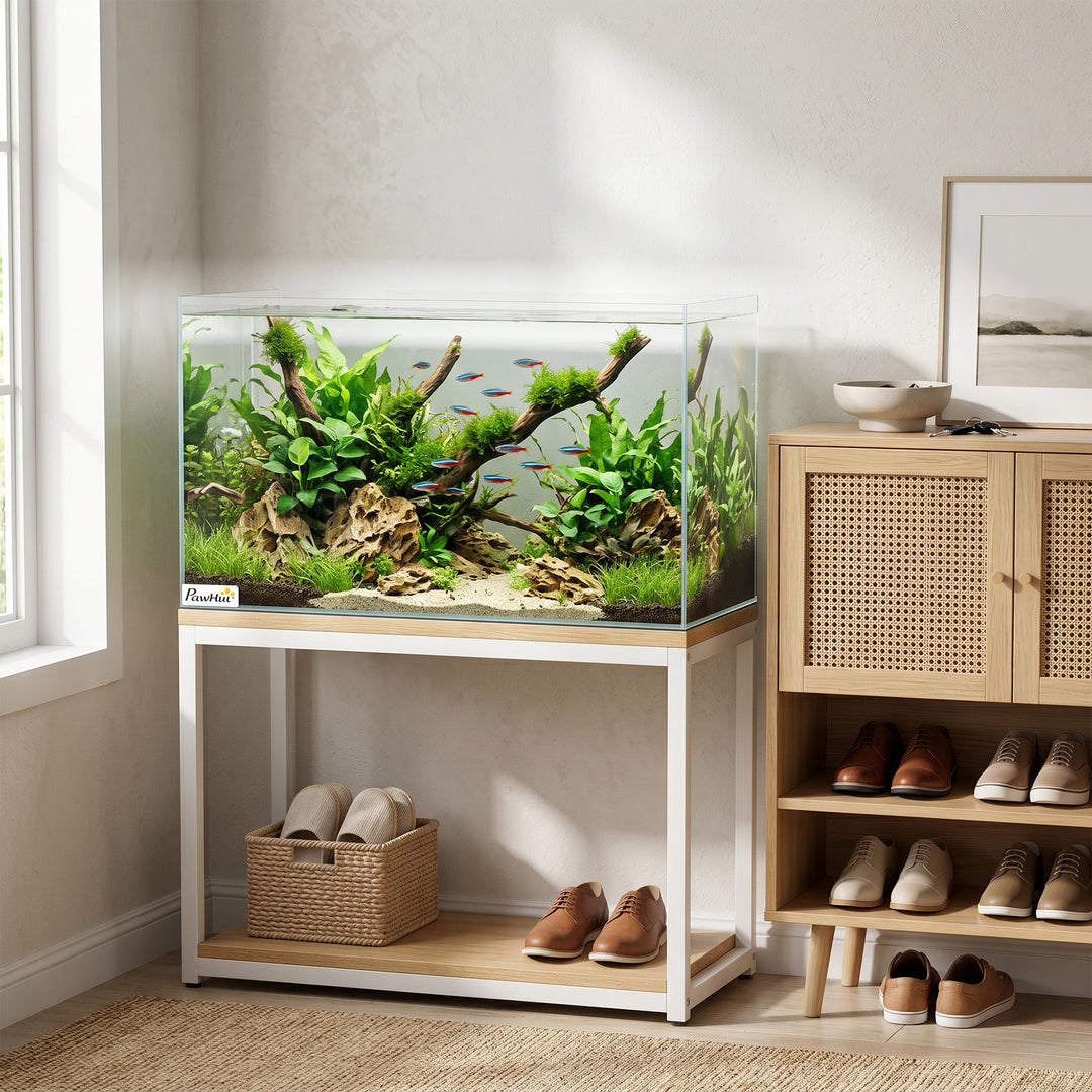 Fish Tank Bare Glass for DIY Glass Aquarium with Protective Base Mat 4