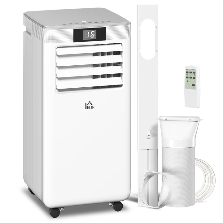 MCL 7000 BTU Air Conditioning Unit, 3-in-1 Portable Air Conditioner, Dehumidifier, Cooling Fan with Remote Control, LED Display, 2 Speeds, 24H Timer, Window Venting Kit, 15m²