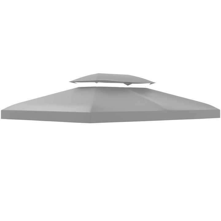 Gazebo Roof Replacement, for 3 x 4m Frames - Light Grey