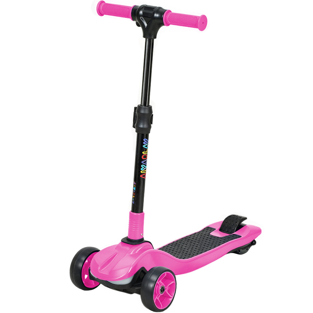 Three-Wheel Foldable Electric Scooter for Kids Aged 6-10 Years