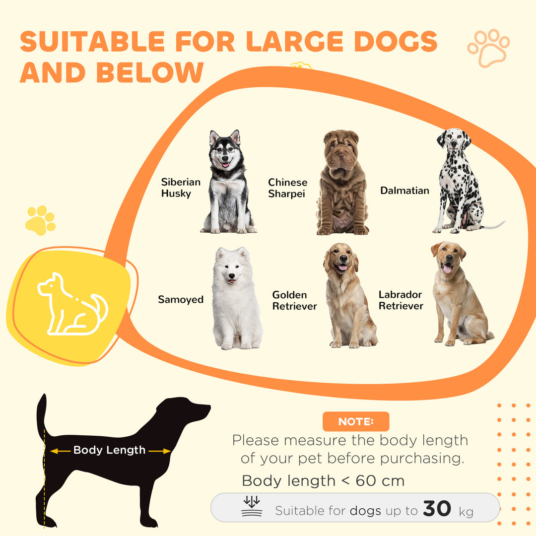 Dog Crate Furniture with Anti-Chew Resistant Mesh, Anti-Escape Single Door, for Large Dogs, 100 x 60 x 81.5 cm