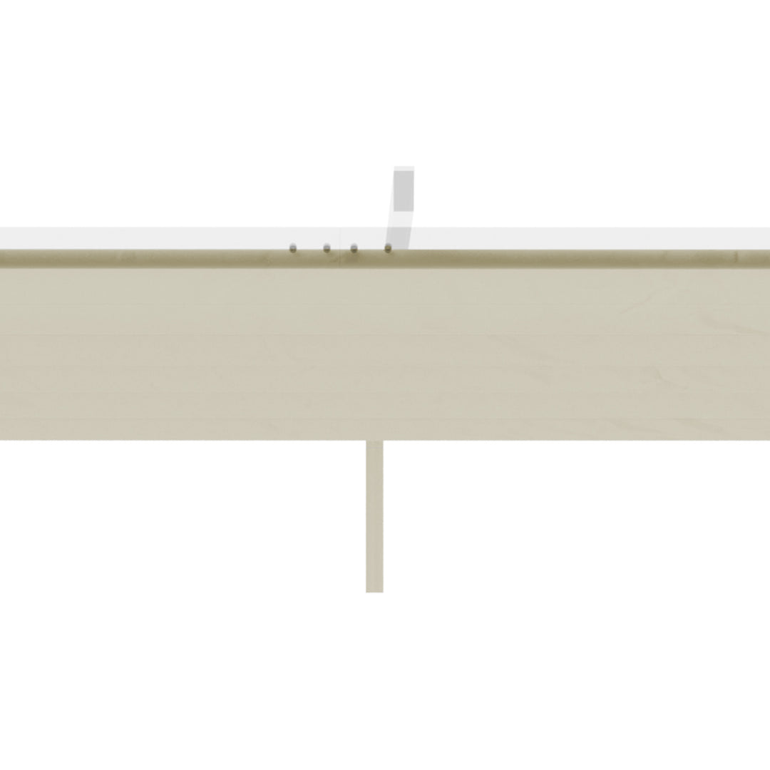 Retractable Pergola Shade Cover, Replacement Canopy Fabric for 3 x 3 (m) Pergola, Gazebo Retractable Roof, Cream White