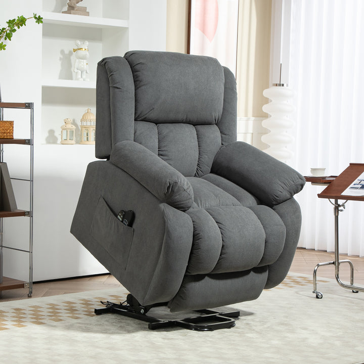 Recliner Armchair Lift Chair, Electric Recliner Chair with Vibration M