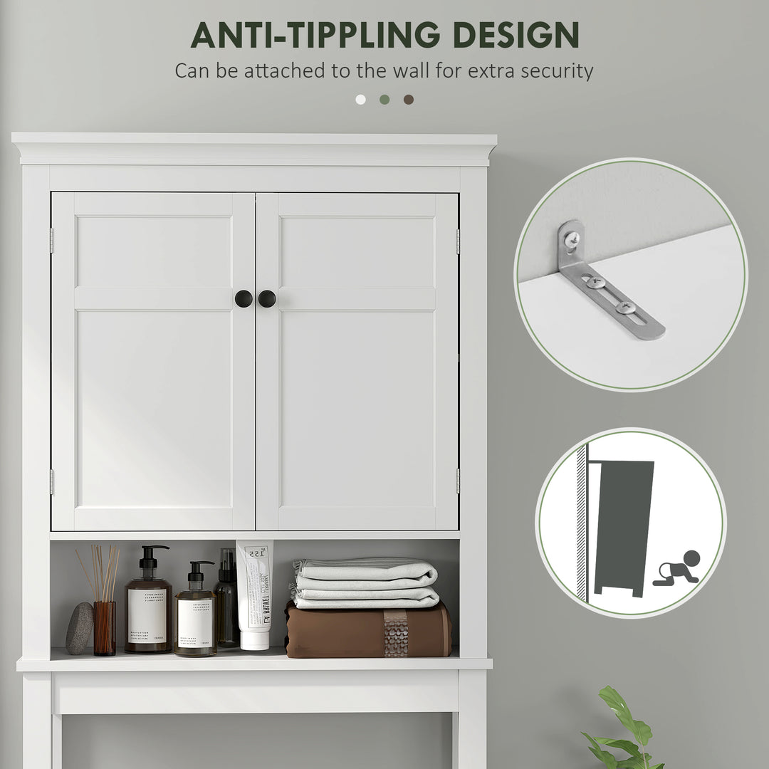 Over-Toilet/Appliance Storage Cabinet - White