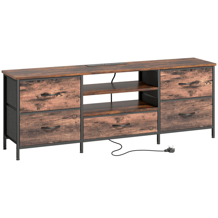 Multi-Storage Industrial TV Stand
