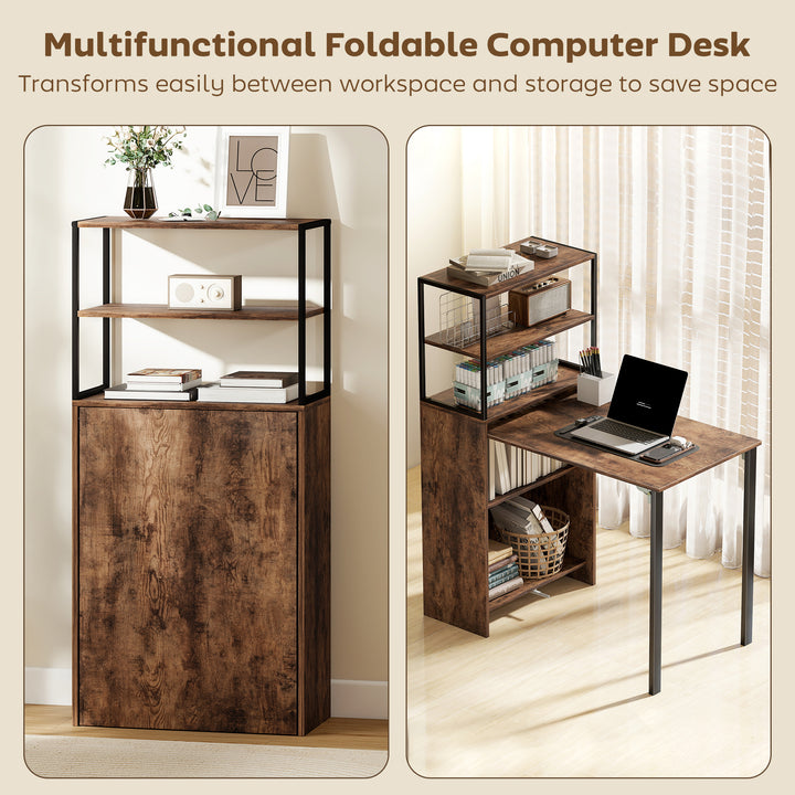 Folding Shelf and Work Table