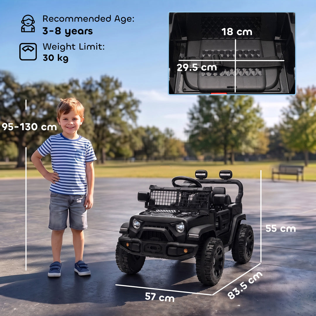 12V Electric Car for Kids with Remote, Dual Motors, Rear Suspension - view 3