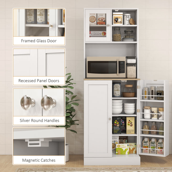 Two-Part Kitchen Storage Cabinet