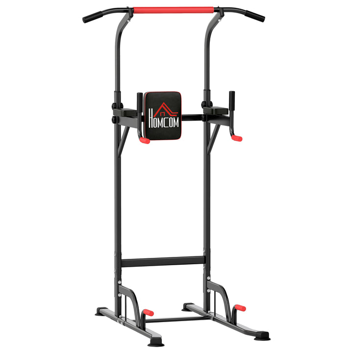 MCL Power Tower Station with Dip Stand, Pull Up Bar Home Office Gym Training Workout Equipment