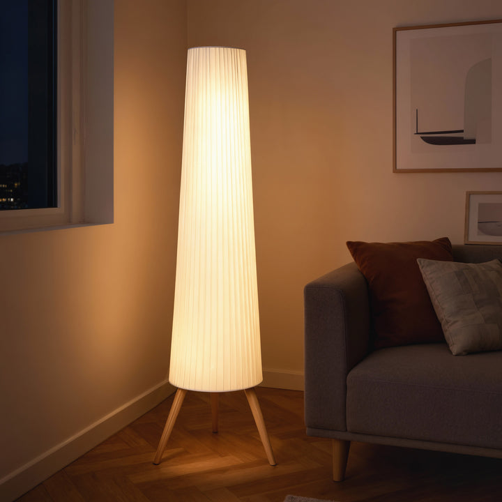 Three-Level Tripod Floor Lamp