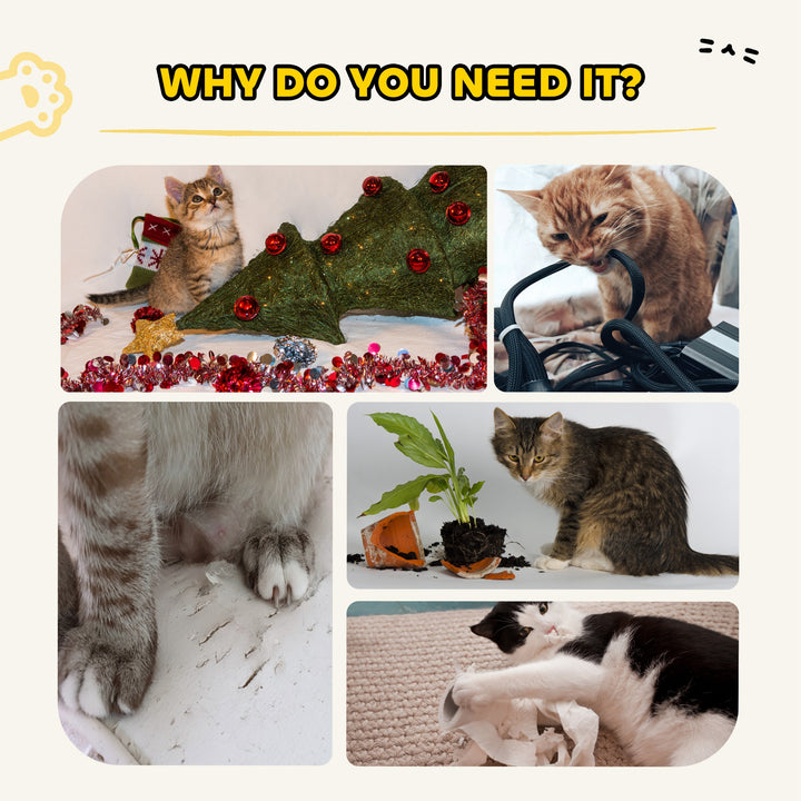 MCL 63cm Cat Scratching Post, Cat Scratcher with Replaceable Scratching Board, Top Perch, Sisal Scratch Mat, Oak