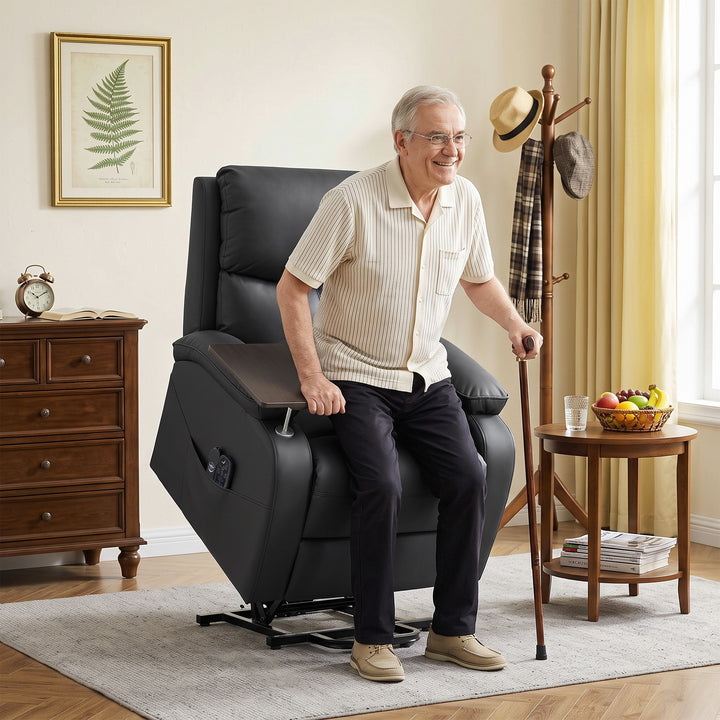 Riser Recliner Chair with Massage and Heat, Electric Lift Recliner - view 2