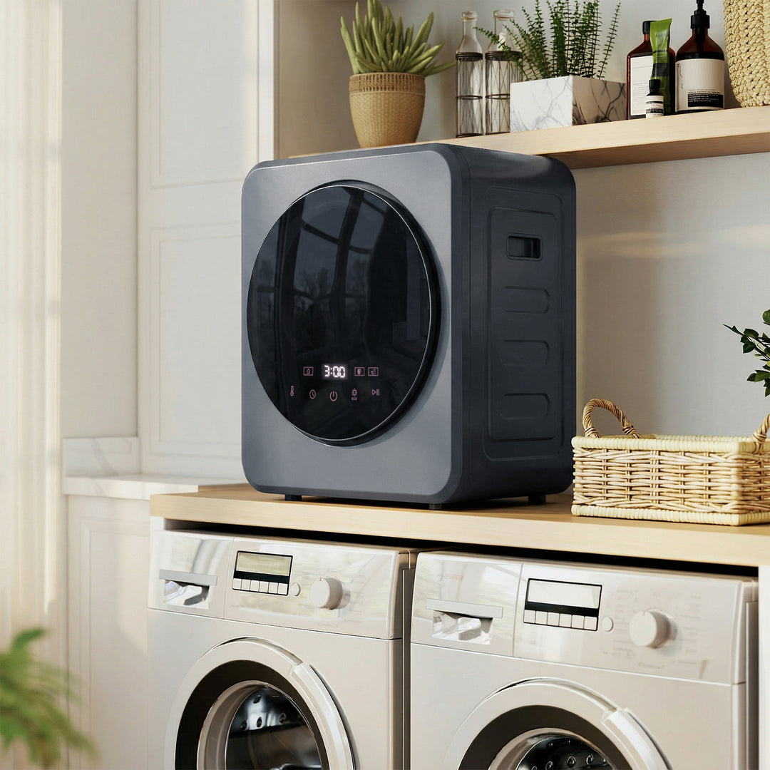 Vented Tumble Dryer, 4 kg Front Tumble Dryer with Stainless Steel Tub,